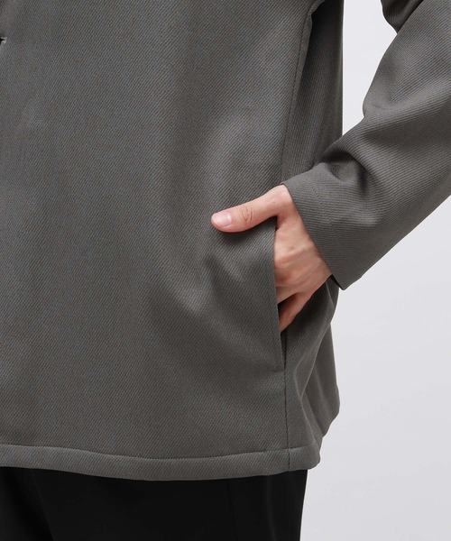LAKOLE（ラコレ）の「カルゼシャツカーディガン / 143010（カーディガン/ボレロ・メンズ・グレー/ブラウン/ブラック・MEDIUM/LARGE）」の22枚目の写真