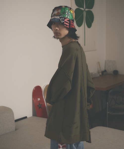 LEMARE ルメール 生地厚め スウェット トレーナー カーキ LEMARE ルメール 生地厚め スウェット トレーナー カーキ