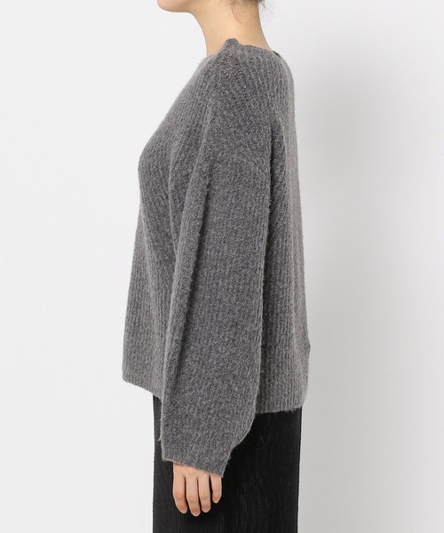 mysty woman(ミスティウーマン)の「キモウアゼ2WAYニットプルオーバー 152977(ニット/セーター・レディース・グリーン/オフホワイト/チャコールグレー/ピンク・FREE)」の14枚目の写真