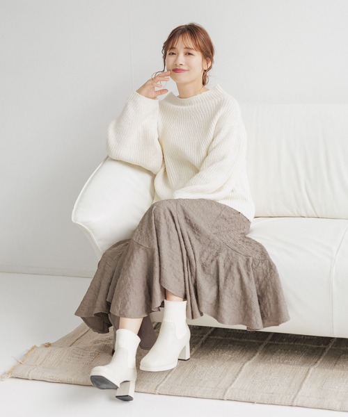 【myuu】まとめ買い セール】キモウアゼ2WAYニットプルオーバー 152977（ニット/セーター