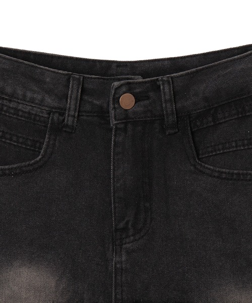 dispark(ディスパーク)の「DISPARK/フリンジファーミニスカパン(スカート・レディース・ブラック/ブルー系1・FREE)」の17枚目の写真