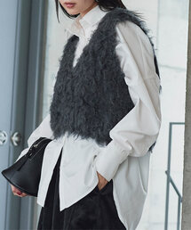 KOBE LETTUCE | シャギーニットベスト(ベスト)