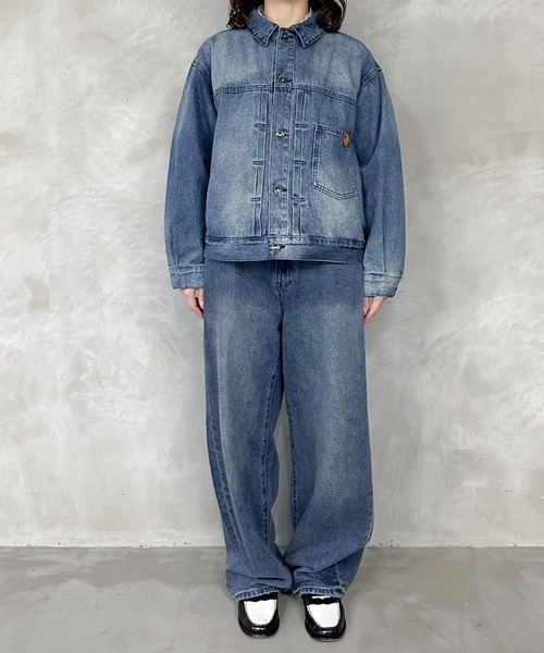 【セール】【セットアップ可能】デニムジャケット（デニムジャケット）｜MUHET（ミュエータ）