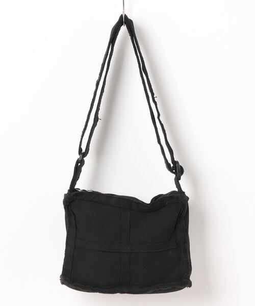Coo+i(クーイ)の「ダメージ加工キャンパスミニショルダーバッグ(ショルダーバッグ・レディース・ブルー/ブラック/カーキ/ライトブルー/ホワイト/ブラウン・FREE)」の20枚目の写真