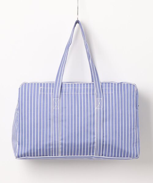PUEBCO（プエブコ）の「SHIRT FABRIC SCHOOL BAG Stripe A（ボストンバッグ・メンズ・その他・ONE SIZE）」の2枚目の写真
