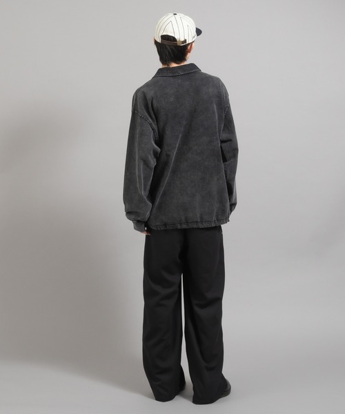 Perushu(ペルーシュ)の「ヴィンテージライク刺繍ポロロンT(Tシャツ/カットソー・メンズ・ブラック/ネイビー/ボルドー・MEDIUM/LARGE)」の12枚目の写真