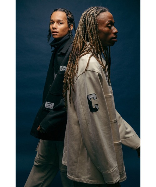 BILLIONAIRE BOYS CLUB（ビリオネア・ボーイズ・クラブ）の「APPLIQUE LOGO COTTON SWEAT JACKET（ブルゾン・メンズ・ライトグリーン/アイボリー/ブラック・LARGE/X-LARGE/SMALL/MEDIUM）」の17枚目の写真