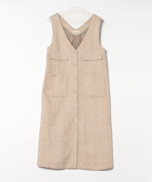 ラメツイードジレジャンスカ（ジャンパースカート）｜12Twelve Agenda