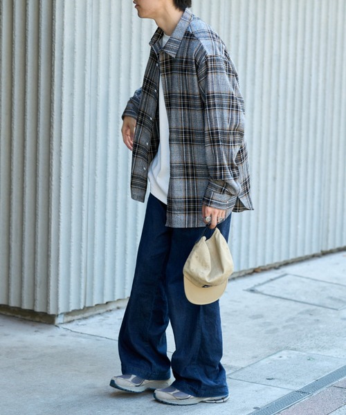 CIAOPANIC TYPY（チャオパニックティピー）の「チェックアソート柄レギュラーシャツ（シャツ/ブラウス・メンズ・チャコールグレー/ライトグレー/レッド・MEDIUM/LARGE）」の10枚目の写真