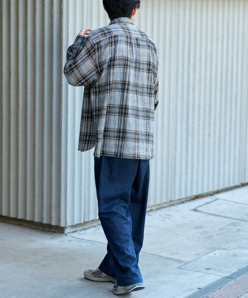 CIAOPANIC TYPY（チャオパニックティピー）の「チェックアソート柄レギュラーシャツ（シャツ/ブラウス・メンズ・チャコールグレー/ライトグレー/レッド・MEDIUM/LARGE）」の11枚目の写真