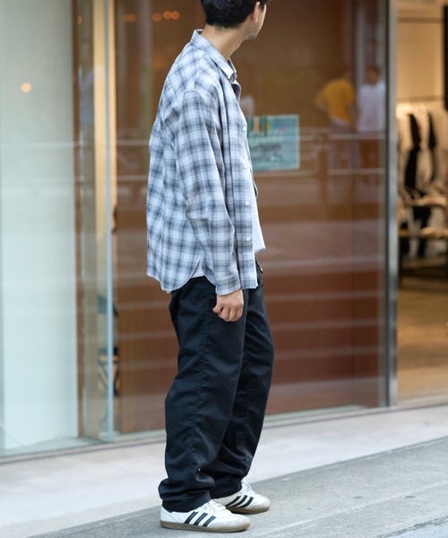 CIAOPANIC TYPY（チャオパニックティピー）の「チェックアソート柄レギュラーシャツ（シャツ/ブラウス・メンズ・チャコールグレー/ライトグレー/レッド・MEDIUM/LARGE）」の19枚目の写真