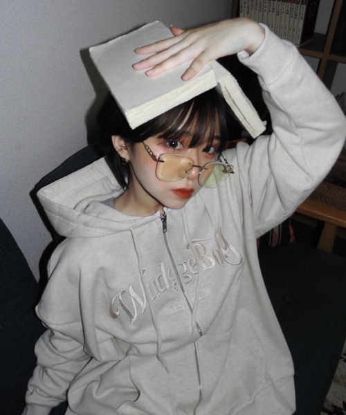 WudgeBoy（ワッジボーイ）の「Logo foodie（パーカー・メンズ・アイボリー/ブラック/ネイビー系/マスタード/カーキ・LARGE/MEDIUM）」の13枚目の写真