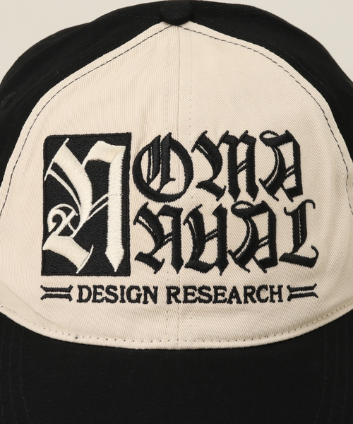 NOMANUAL（NOMANUAL）の「NOMANUAL/ノーマニュアル DROP C.T BALL CAP（キャップ・レディース・ブラック/ホワイト・FREE）」の14枚目の写真