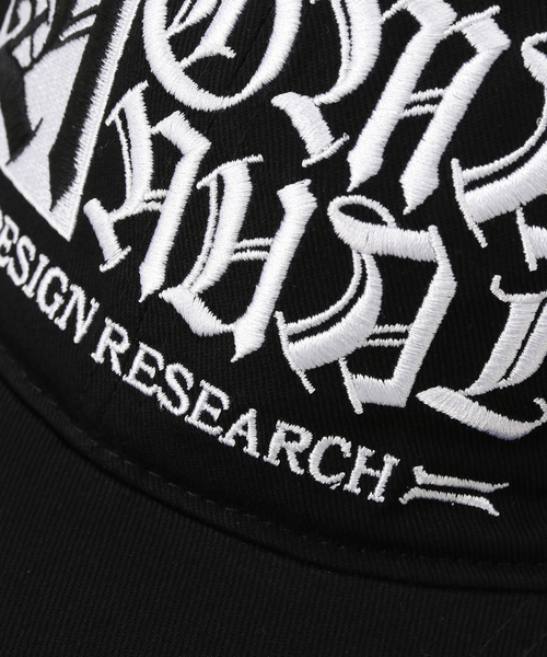 NOMANUAL（NOMANUAL）の「NOMANUAL/ノーマニュアル DROP C.T BALL CAP（キャップ・レディース・ブラック/ホワイト・FREE）」の5枚目の写真