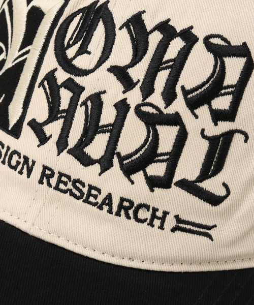 NOMANUAL（NOMANUAL）の「NOMANUAL/ノーマニュアル DROP C.T BALL CAP（キャップ・レディース・ブラック/ホワイト・FREE）」の6枚目の写真