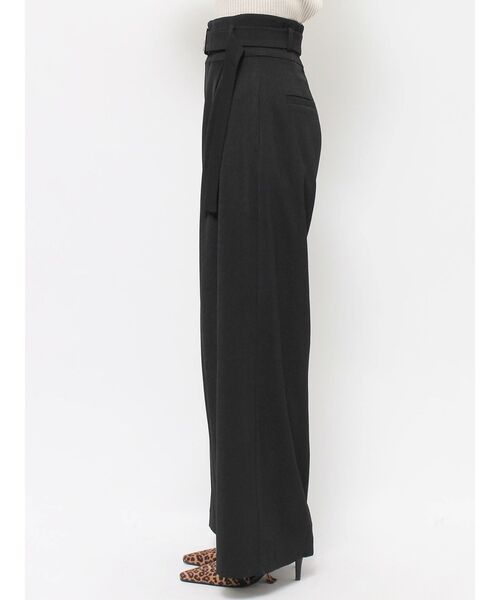 EVRIS（エヴリス）の「ハイウエストワイドパンツ（その他パンツ・レディース・ブラック/ブラウン・SMALL/MEDIUM）」の18枚目の写真