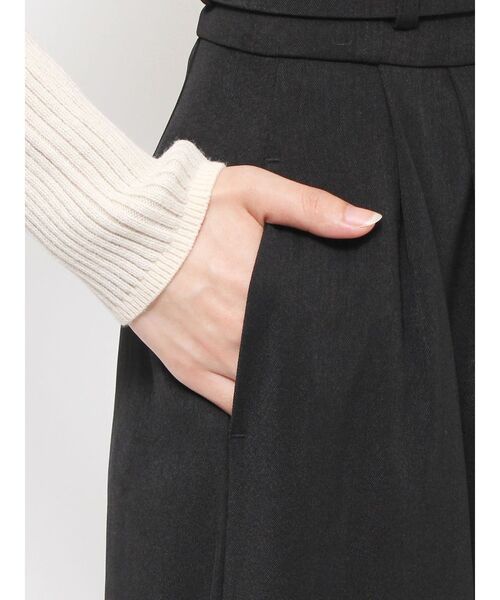 EVRIS（エヴリス）の「ハイウエストワイドパンツ（その他パンツ・レディース・ブラック/ブラウン・SMALL/MEDIUM）」の22枚目の写真