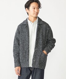 SHIPS | SHIPS: ミックス ヤーン ポロ ニット カーディガン カバーオール(カーディガン/ボレロ)