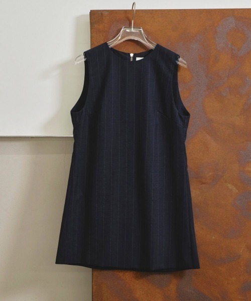 TODAYFUL（トゥデイフル）の「TODAYFUL　Stripe Long Tunic ストライプロングチュニック/12510414（チュニック・レディース・インディゴブルー・ONE SIZE）」の7枚目の写真