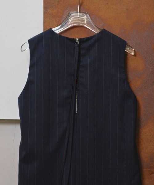 TODAYFUL（トゥデイフル）の「TODAYFUL　Stripe Long Tunic ストライプロングチュニック/12510414（チュニック・レディース・インディゴブルー・ONE SIZE）」の8枚目の写真