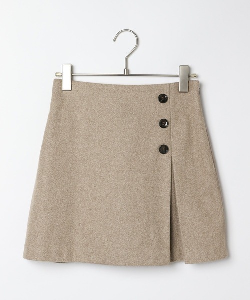 Heather（ヘザー）の「スリットデザインミニスカート　210259（スカート・レディース・チャコールグレー/ベージュ/ブラウン/ブラウン系・S/M）」の19枚目の写真
