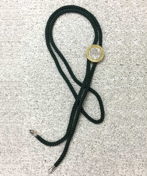 Pledge（プレッジ）の「【Pledge】イタリアコインループタイ（ネックレス・メンズ・ブラウン/グリーン/ブルー系その他/ベージュ/ブラック系その他/ブラウン系その他/ワイン系/ワインレッド・FREE）」の5枚目の写真