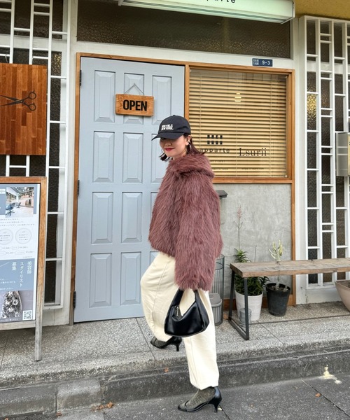 archives(アルシーヴ)の「【Ltd.】Fur Jacket(その他アウター・レディース・ブラウン/ベージュ・MEDIUM)」の8枚目の写真