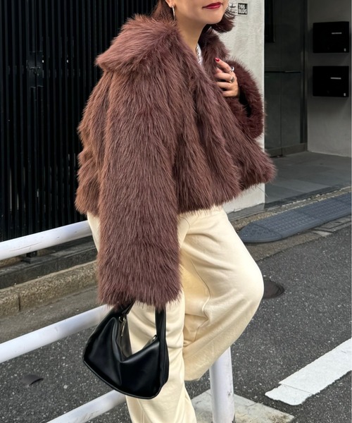 セール】【Ltd.】Fur Jacket（その他アウター）｜archives（アルシーヴ