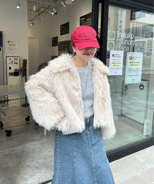 セール】【Ltd.】Fur Jacket（その他アウター）｜archives（アルシーヴ  