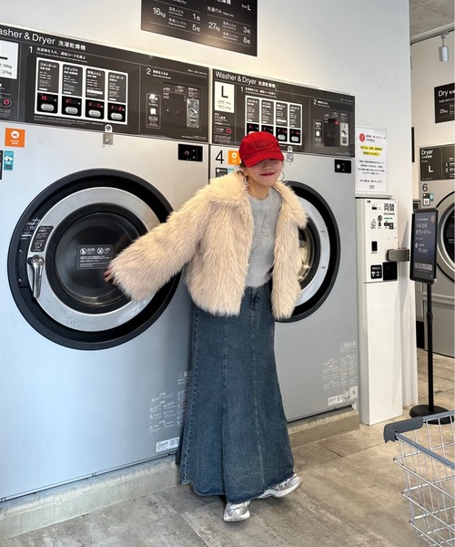 archives(アルシーヴ)の「【Ltd.】Fur Jacket(その他アウター・レディース・ブラウン/ベージュ・MEDIUM)」の21枚目の写真