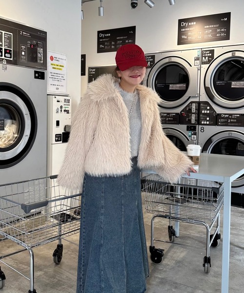 archives(アルシーヴ)の「【Ltd.】Fur Jacket(その他アウター・レディース・ブラウン/ベージュ・MEDIUM)」の22枚目の写真
