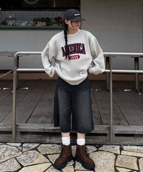 アソートデザインジャガードニット（ニット/セーター）｜sedacle