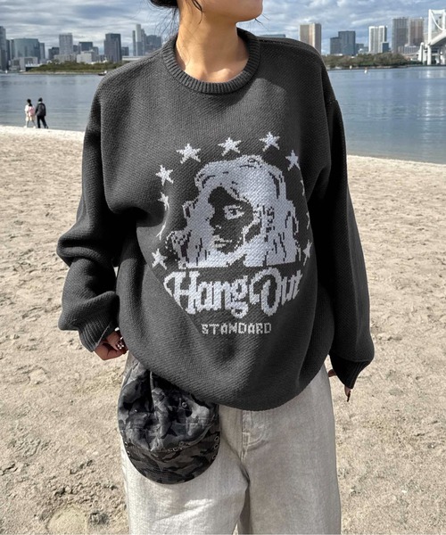 アソートデザインジャガードニット（ニット/セーター）｜sedacle