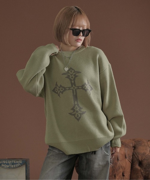 sedacle（セダクル）の「アソートデザインジャガードニット（ニット