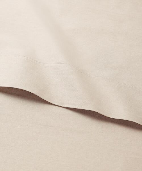 オーガニック コットン オックスフォード ソリッド フラットシーツ