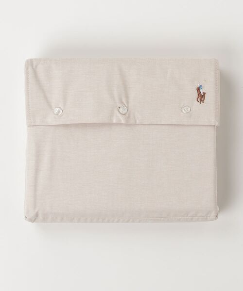 オーガニック コットン オックスフォード ソリッド フラットシーツ