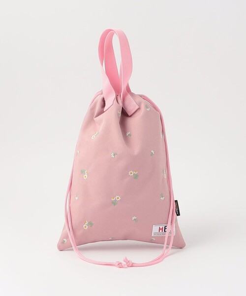 MEI(メイ)の「【別注】<MEI>シューズ バッグ(フラワー) / キッズ(トートバッグ・キッズ・ライトピンク/ライトブルー・FREE)」の2枚目の写真
