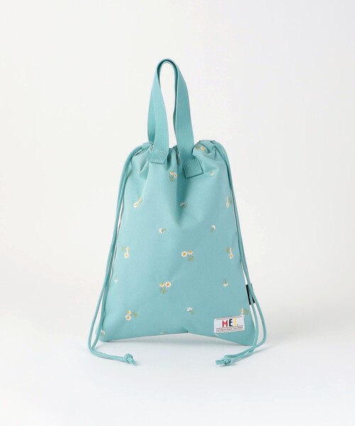 MEI(メイ)の「【別注】<MEI>シューズ バッグ(フラワー) / キッズ(トートバッグ・キッズ・ライトピンク/ライトブルー・FREE)」の1枚目の写真