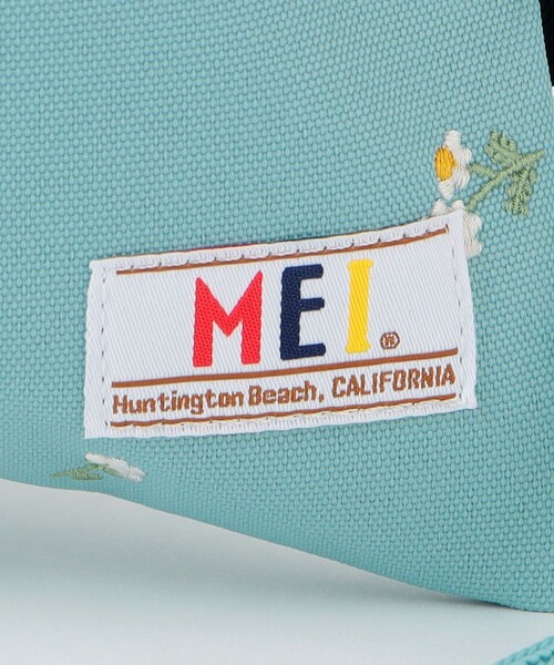 MEI(メイ)の「【別注】<MEI>シューズ バッグ(フラワー) / キッズ(トートバッグ・キッズ・ライトピンク/ライトブルー・FREE)」の3枚目の写真