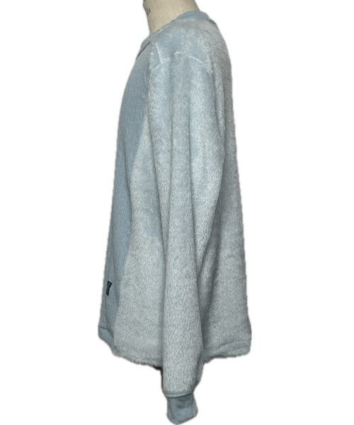 FranCisT_MOR.K.S.（フランシストモークス）の「FranCisT_MOR.K.S./フランシスト モークス/HYBRID SHAGGY PULL OVER（ニット/セーター・メンズ・サックスブルー/ライラック・2/3/4/5）」の16枚目の写真