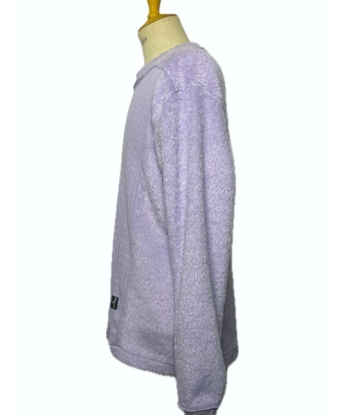 FranCisT_MOR.K.S.（フランシストモークス）の「FranCisT_MOR.K.S./フランシスト モークス/HYBRID SHAGGY PULL OVER（ニット/セーター・メンズ・サックスブルー/ライラック・2/3/4/5）」の8枚目の写真