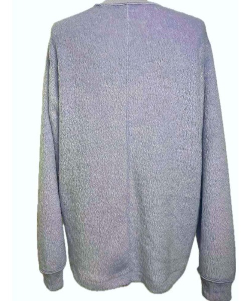 FranCisT_MOR.K.S.（フランシストモークス）の「FranCisT_MOR.K.S./フランシスト モークス/HYBRID SHAGGY PULL OVER（ニット/セーター・メンズ・サックスブルー/ライラック・2/3/4/5）」の9枚目の写真