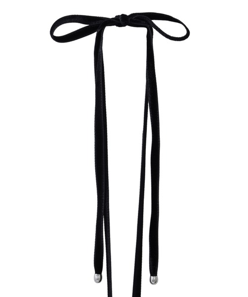 Ameri（アメリ）の「UND HEART VELOUR NECKLACE（ネックレス・レディース・シルバー・FREE）」の6枚目の写真