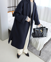 《追加》souple woolダブルフェイスチェスターコート