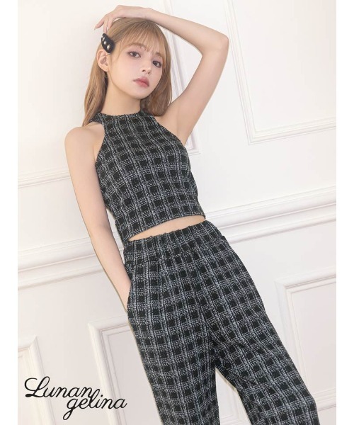 Lunangelina（ルナアンヘリナ）の「tweed pants（その他パンツ・レディース・ブラック・フリー）」の7枚目の写真