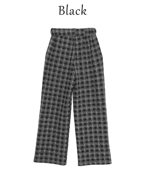 Lunangelina（ルナアンヘリナ）の「tweed pants（その他パンツ・レディース・ブラック・フリー）」の9枚目の写真