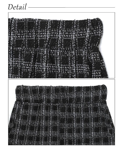 Lunangelina（ルナアンヘリナ）の「tweed pants（その他パンツ・レディース・ブラック・フリー）」の10枚目の写真