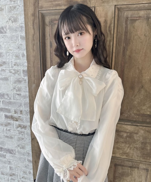 【セール】キラキラカラーブラウス（シャツ/ブラウス）｜couture BY ROJITA（クチュールバイロジータ）