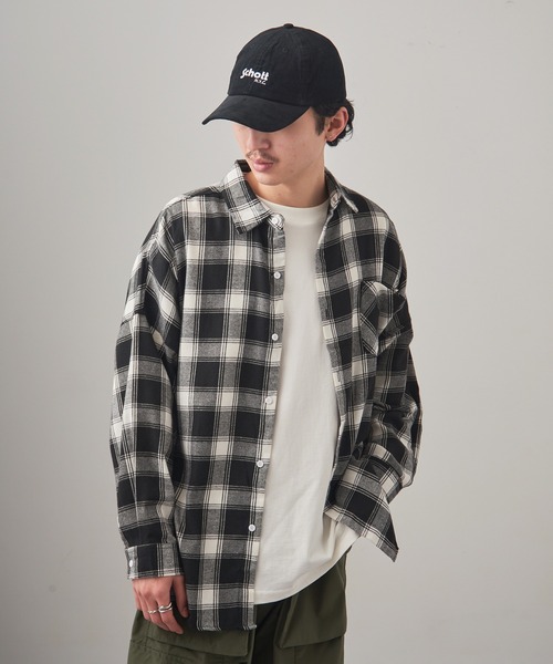 schott（ショット）の「【Schott】ベーシックロゴキャップ　SC047（キャップ・メンズ・ブラウン/ホワイト/ベージュ/カーキ/ブラック・FREE）」の9枚目の写真