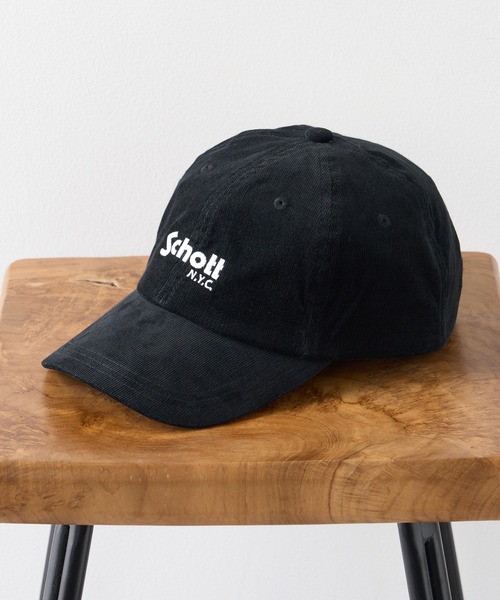 schott（ショット）の「【Schott】ベーシックロゴキャップ　SC047（キャップ・メンズ・ブラウン/ホワイト/ベージュ/カーキ/ブラック・FREE）」の6枚目の写真